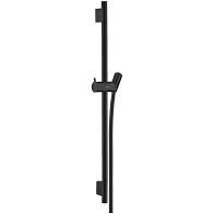 Suport dus bara Unica S Puro 65 cm cu furtun dus Isiflex 160 cm - matt  black
